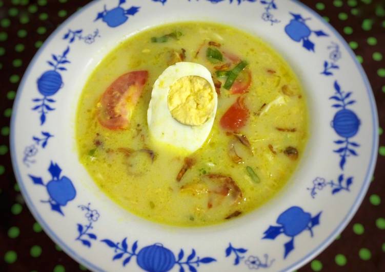 Bagaimana Membuat Soto Ayam Santan Anti Gagal