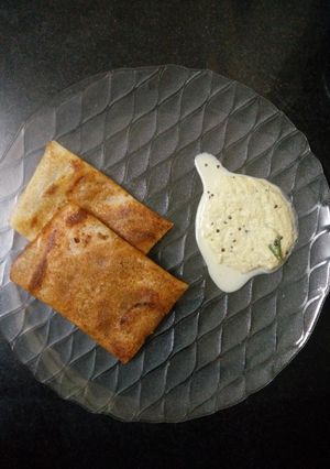A picture of Mix-veg Dosa.