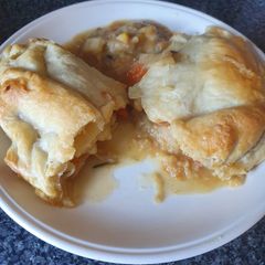 Bottomless Puff Pastry Veg Pie A picture of Bottomless Puff Pastry Veg Pie.