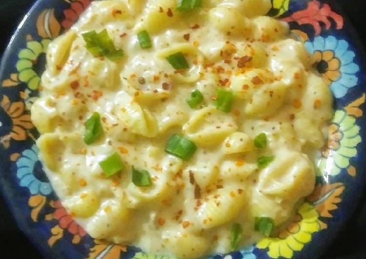 Steps to Make Quick Cheezy pasta