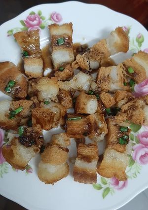 Hình của món Heo quay chay.