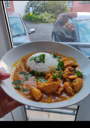 A picture of Spicy Chicken & Coconut Curry.