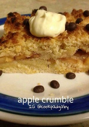 Foto resep Super Easy Apple Crumble anti gagal