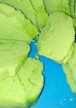 Foto resep Bolu Pandan Kukus Sederhana