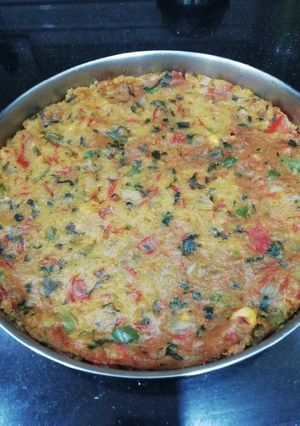 A picture of Poha Corn Salted Cake.