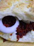 Torta de chorizo, lunch fast