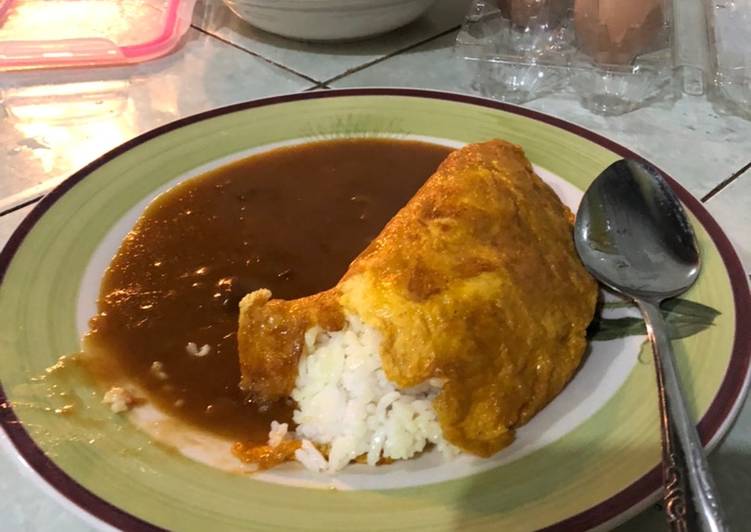 Omurice sederhana