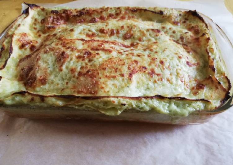 Lasagne al pesto superveloci