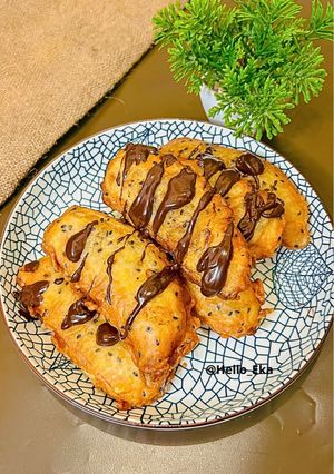 Foto resep Pisang Goreng Wijen Hitam (Pisang Goreng Kopong)
