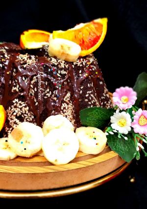 عکسی از دستور کیک شکلاتی با طعم موکا