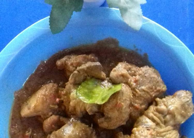 Cara mengolah Ayam semur+ati ampela simpel, Sempurna