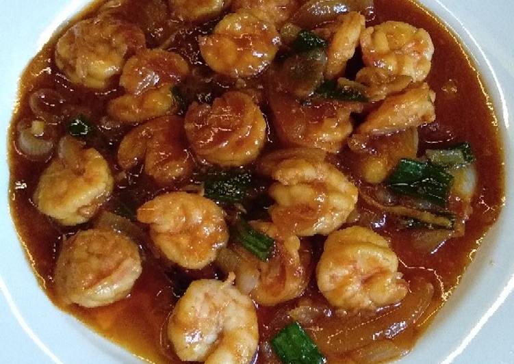 Resep Udang Kecap Anti Gagal