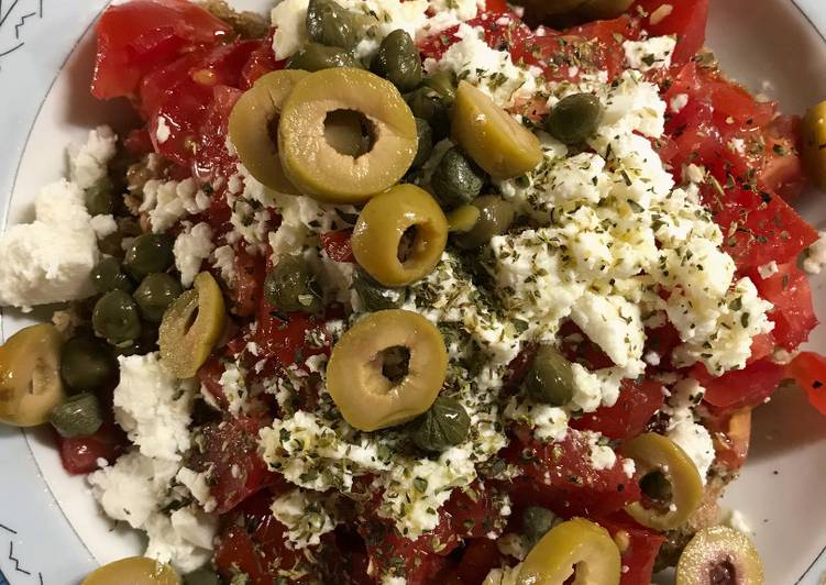 Recipe of Award-winning Cretan dakos