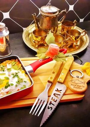 A picture of Shakshuka.