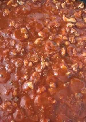 Una foto de Salsa boloñesa casera