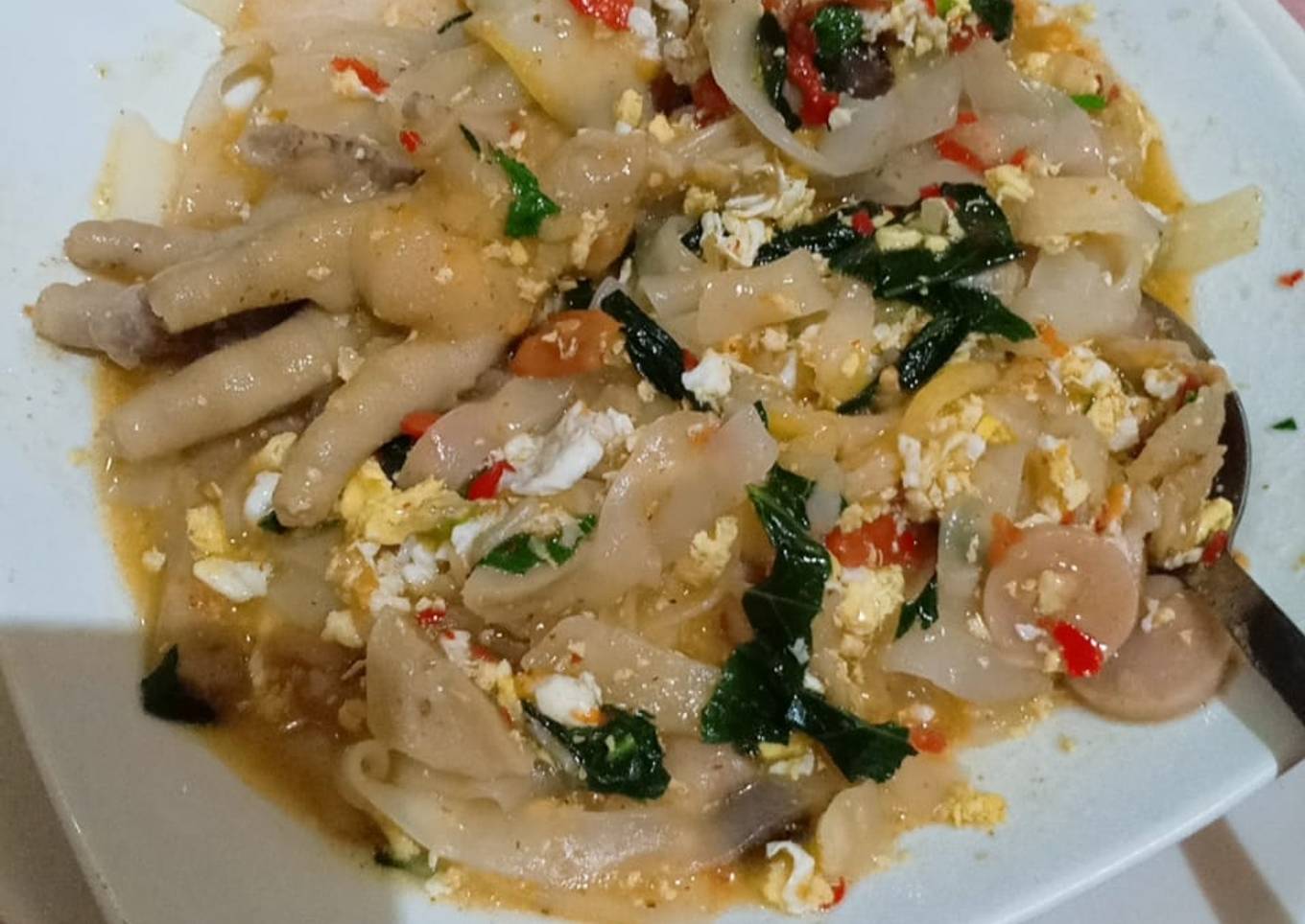 Seblak ceker homemade
