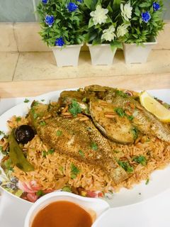صورة لوصفة كبسة تونه مع السمك 🐟
