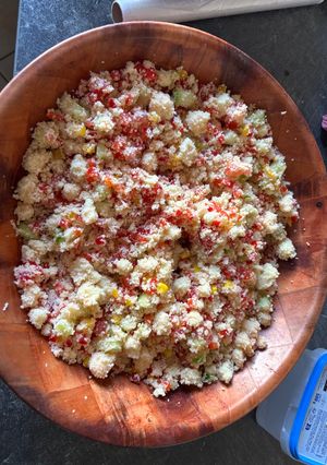 Une photo de Taboulé aux légumes