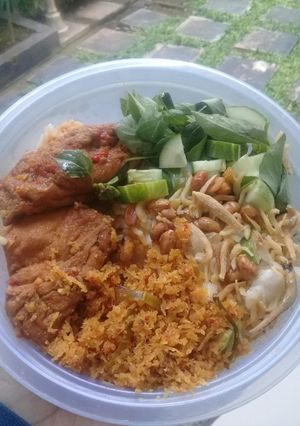 Foto resep Nasi ulam khas betawi