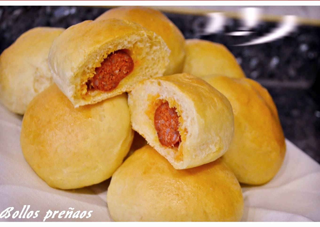 Bollos preñaos. (Con y sin Thermomix)