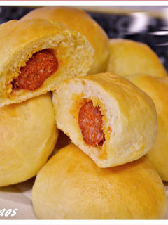 Una foto de Bollos preñaos. (Con y sin Thermomix)