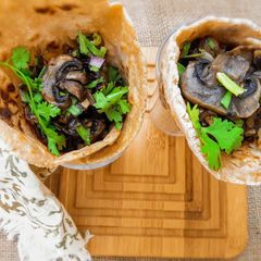 Italian Chinese-Garlic Mushrooms A picture of Italian Chinese-Garlic Mushrooms.