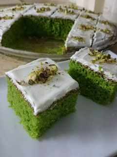 صورة لوصفة كيكة السبانخ