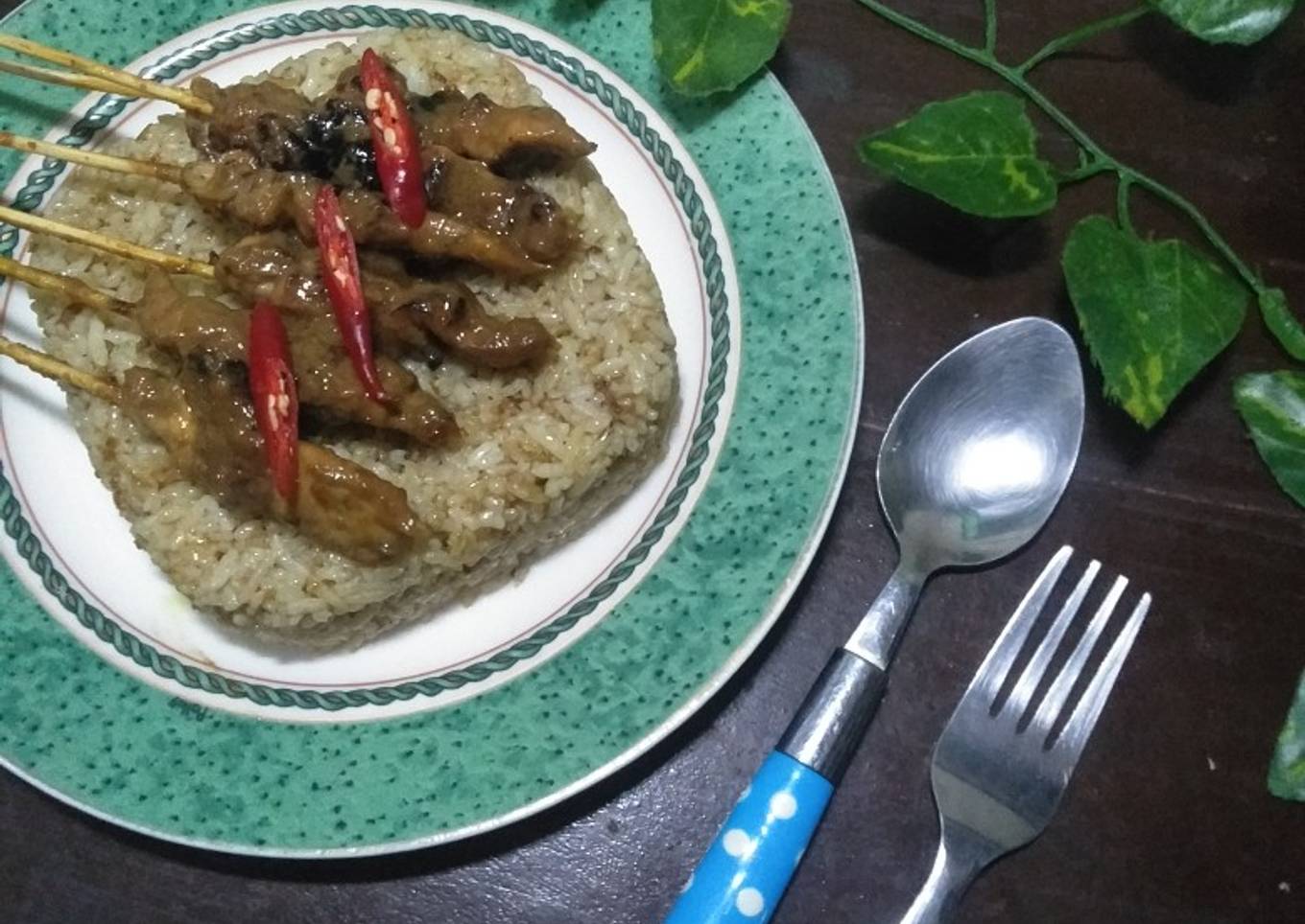 Nasi goreng bumbu sate