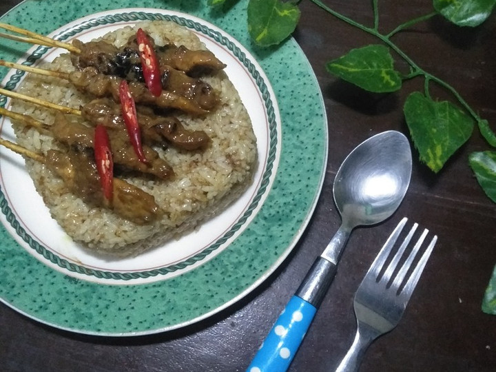 Cara Membuat Nasi goreng bumbu sate Ekonomis Untuk Dijual