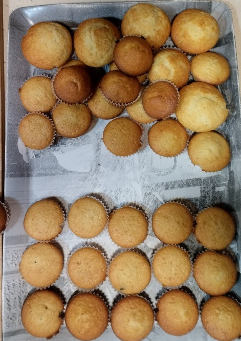 Una foto de Magdalenas caseras