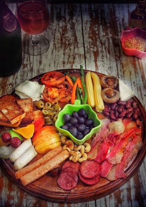 Iftar charcuterie board (Cheese board) রেসিপির প্রধান ছবি