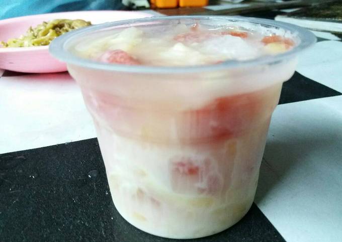 Cara Gampang Membuat Es Buah (Semangka Blewah) #BikinRamadanBerkesan, Sempurna