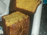 Budín integral de limón con levadura