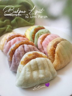 Foto resep 237. Bakpao Lipat isi Unti Patah