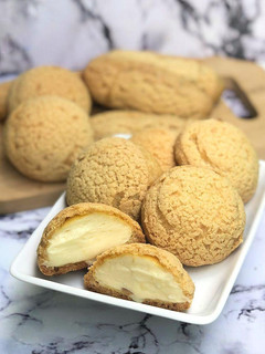 Foto resep Choux Au Craquelin (Crispy Cream Puff)
