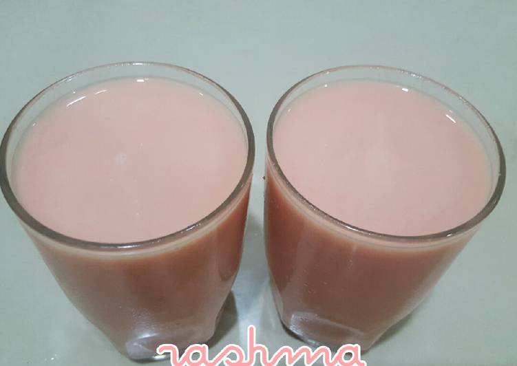 Easiest Way to Prepare Homemade Watermelon Shake