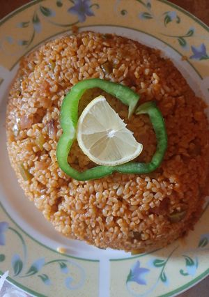 صورة لوصفة برغل ببندورة 🍅