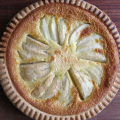 A picture of Pear & Custard Tart.