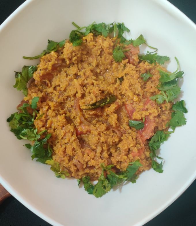 A picture of Spicy Soya Oats.