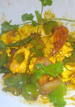 A picture of Chilli Paneer.