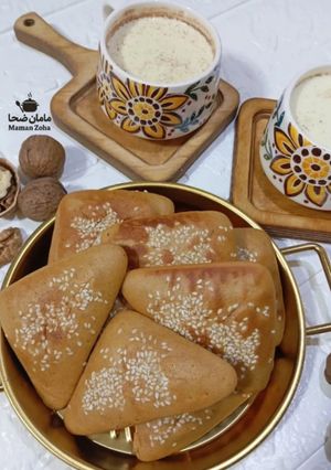 عکسی از دستور کلوچه فوری با ساندویچ ساز
