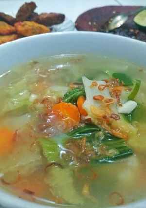 Foto resep Sop sayur diet (vegetarian)