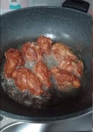 A picture of Red Beancurd//Nam yue chicken wings.