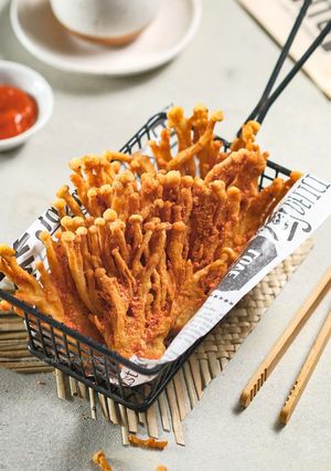 Foto resep Enoki goreng crispy 2 bahan