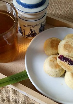 Foto resep Bakpia Ubi Ungu (Kulit Beremah)