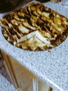 Una foto de Tarta de manzana casera
