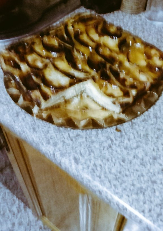 Una foto de Tarta de manzana casera