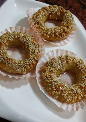 صورة لوصفة الكعك المعسل الليبي