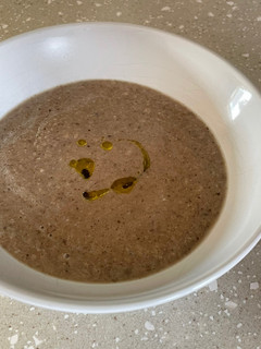 A picture of Dairy Free Creamy Mushroom Soup.