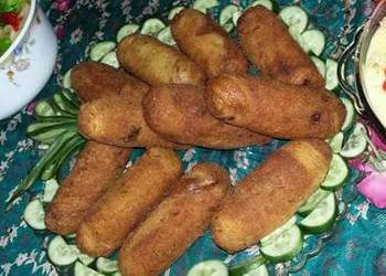How to Prepare Perfect Keema bread rolls Cookpad Ramadan ksath